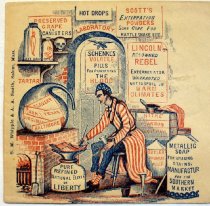 Lincoln as chemist cartoon